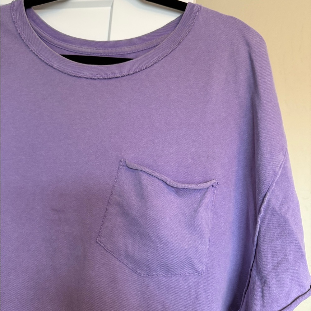 We The Free Free People Lavender Crop Top - M - Picture 5 of 5